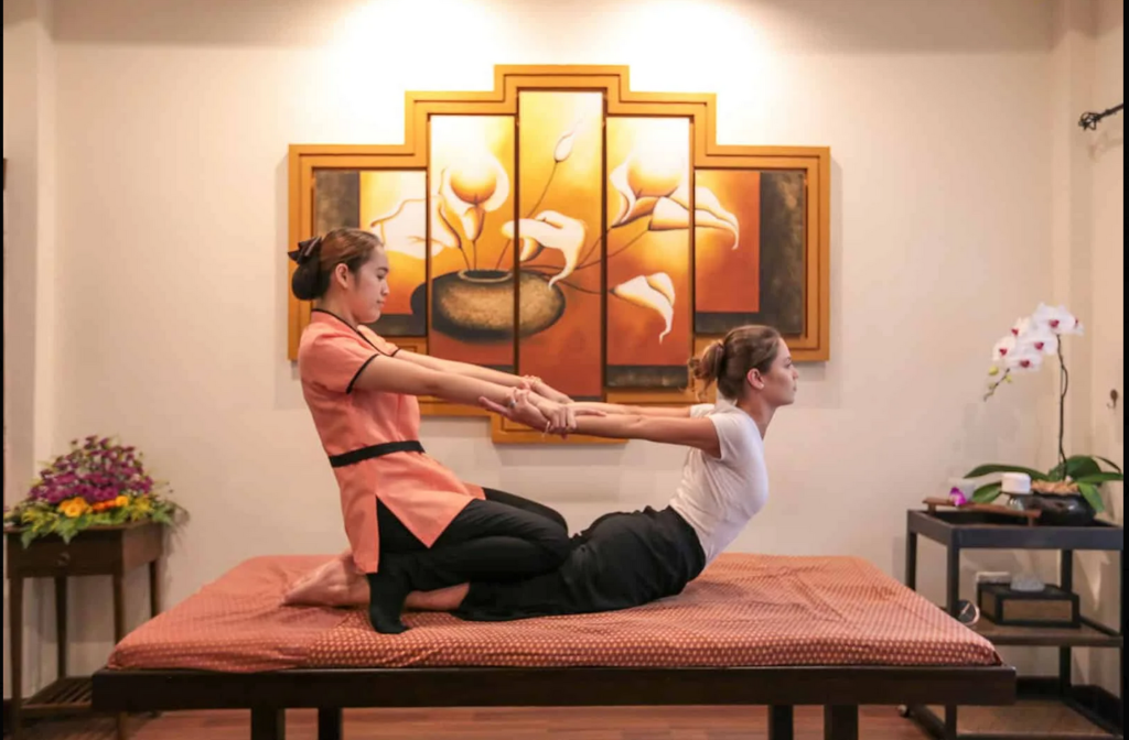 Thai massage therapy 