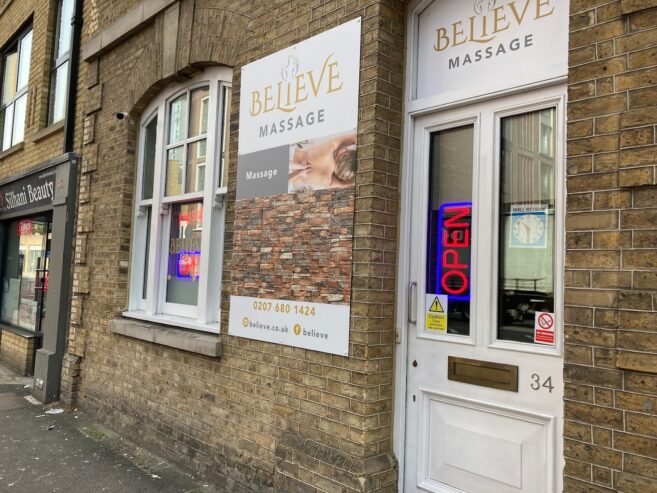 Believe Massage in Aldgate